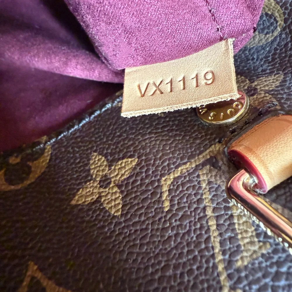 NWOT Louis Vuitton Dark Brown Monogram Tote